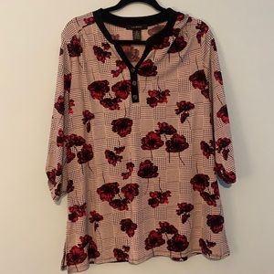 Long sleeve blouse